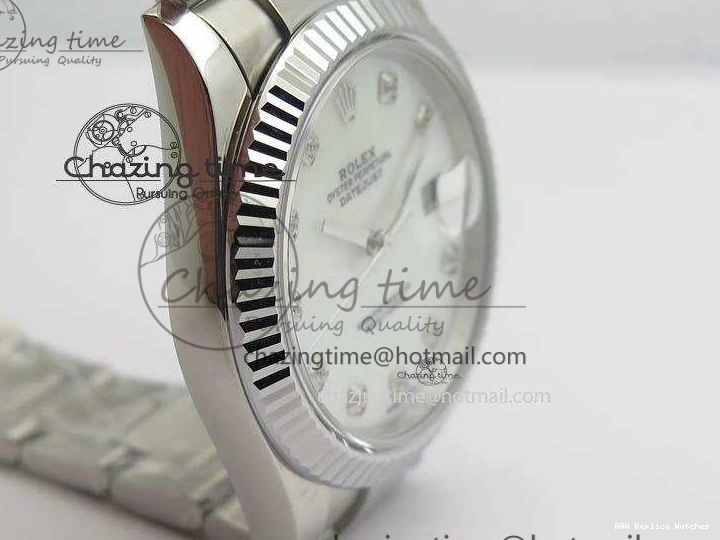 Best AAA Replica Sites A 3582 SS Noob Diam Best DateJust MOP HighQuality Dial 41mm Edition 1:1 Bezel 126334 On Bracelet Oyster Fluted 1217